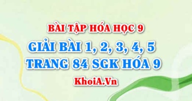 Bài tập về tính chất của Cacbon: Giải bài 1, 2, 3, 4, 5 trang 84 SGK Hóa 9 bài 27